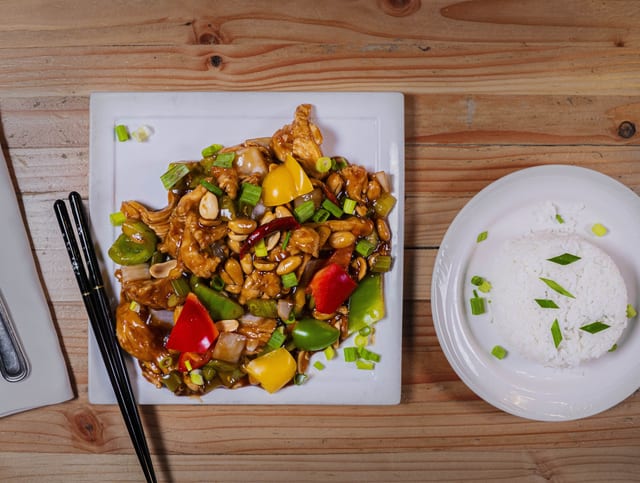 Kung Pao Chicken.